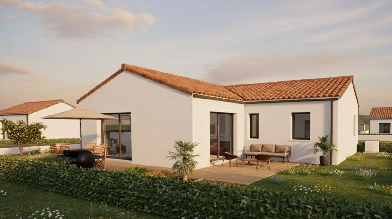 Maison neuve 73 m² à Mortagne-sur-Sèvre (85290)