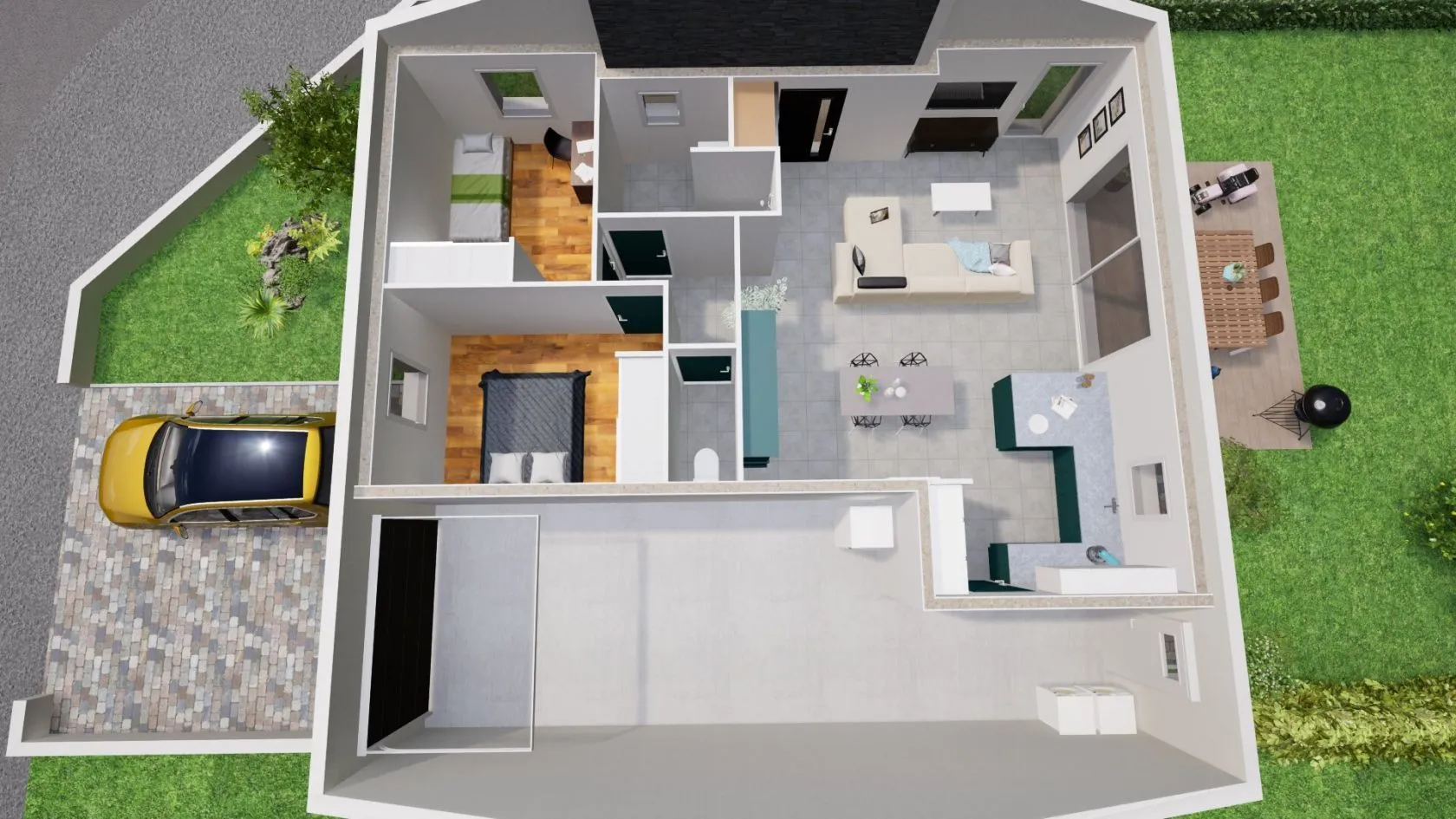Maison neuve 68 m² à Melay (49120)