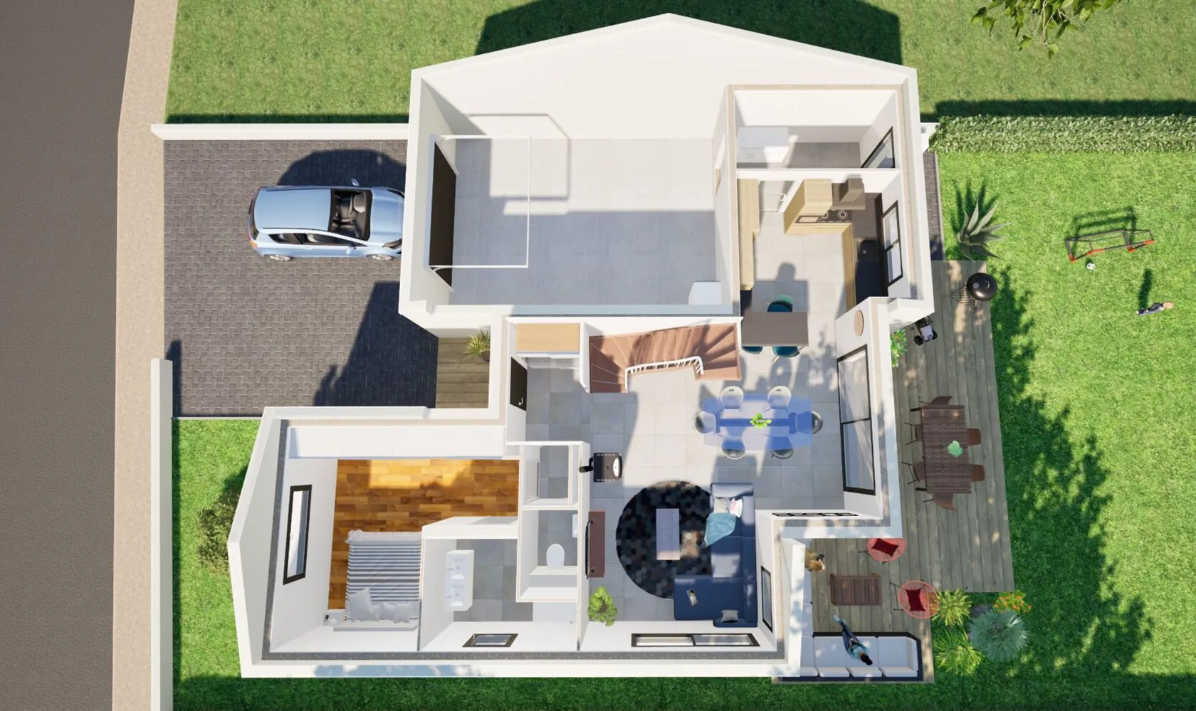 Maison neuve 107 m² à Beaupréau (49600)