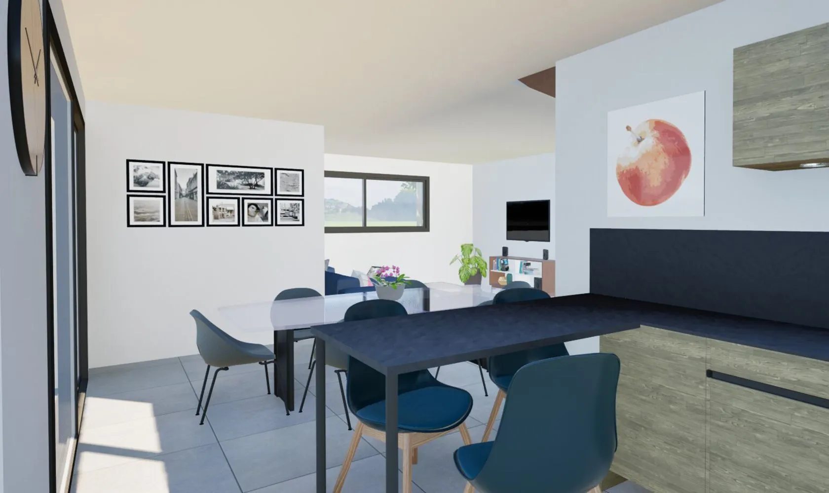 Maison neuve 107 m² à Beaupréau (49600)