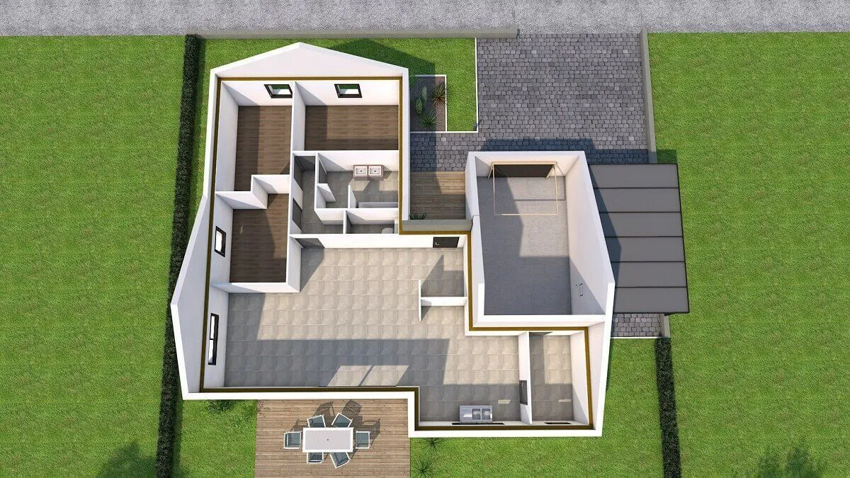 Maison neuve 110 m² à La Pouëze (49370)