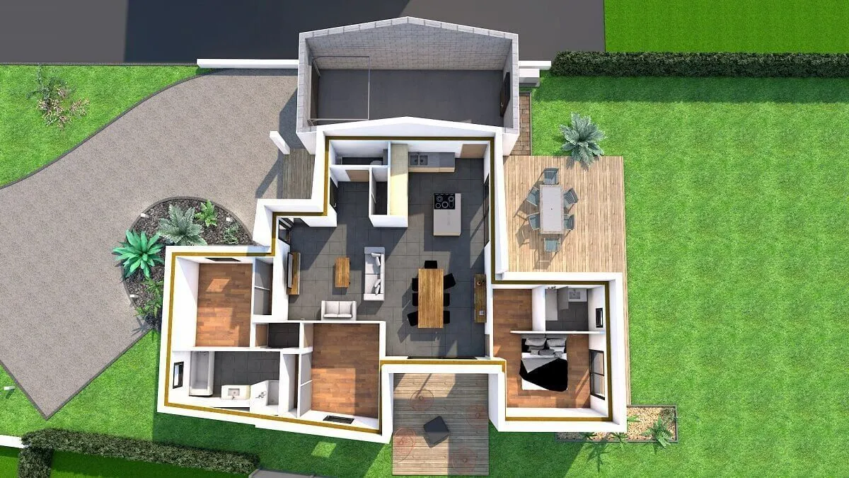 Maison neuve 93 m² à La Plaine (49360)