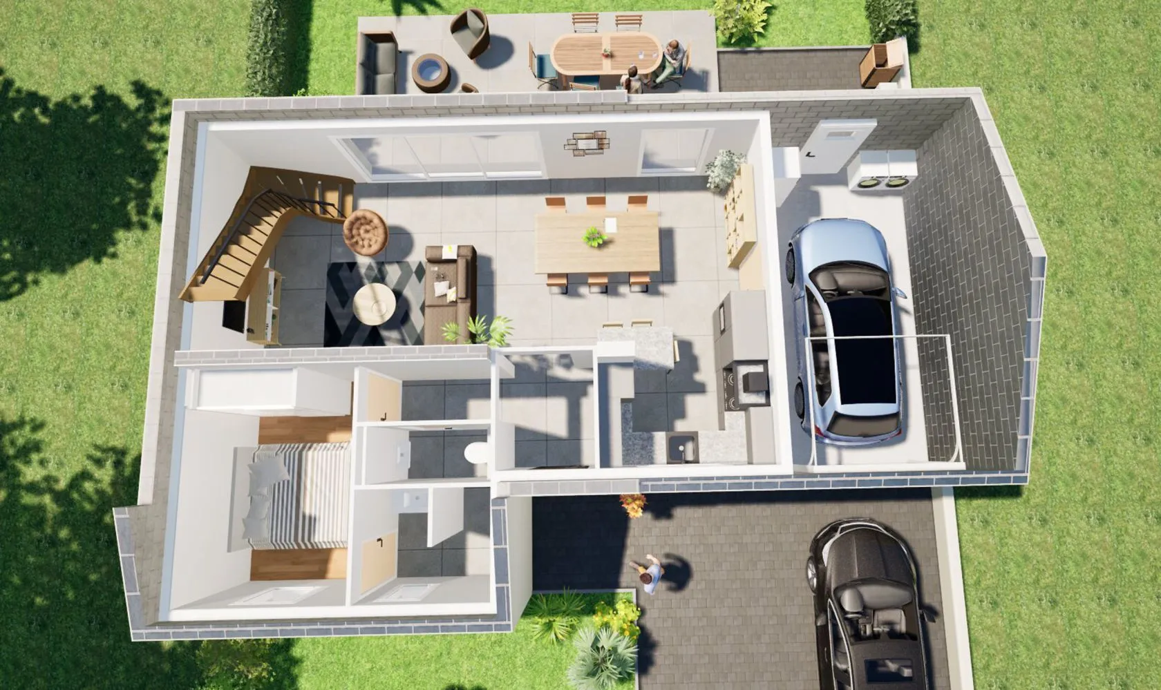 Maison neuve 98 m² à Gesté (49600)