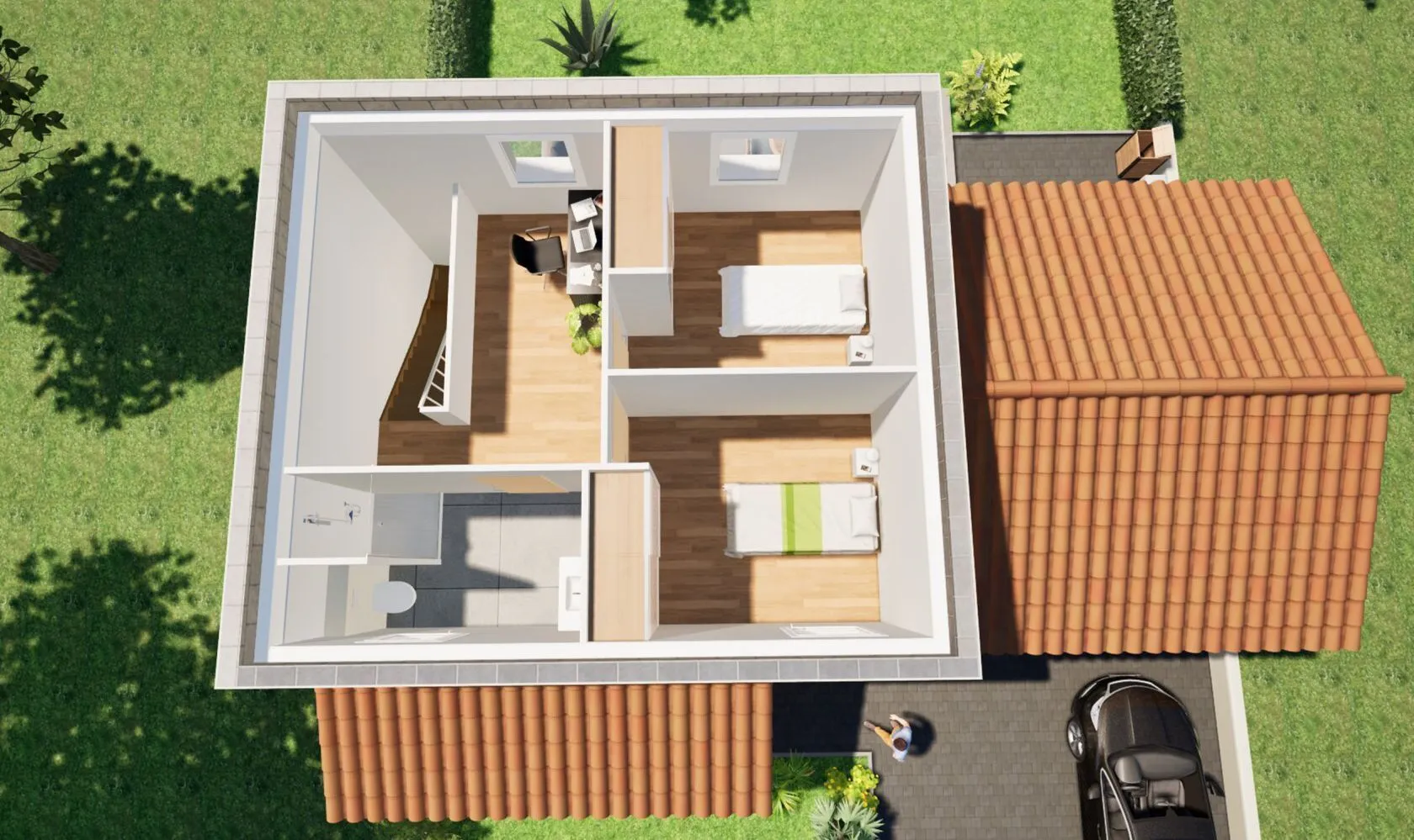 Maison neuve 98 m² à Gesté (49600)