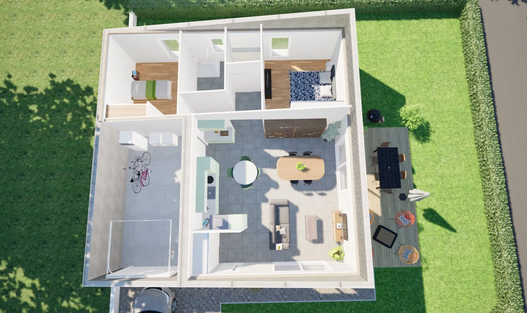 Maison neuve 80 m² à Ingrandes (49123)