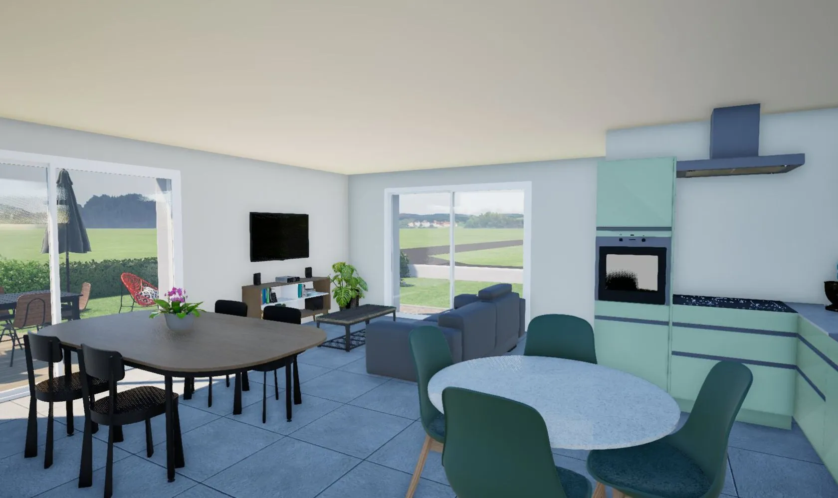 Maison neuve 80 m² à Ingrandes (49123)