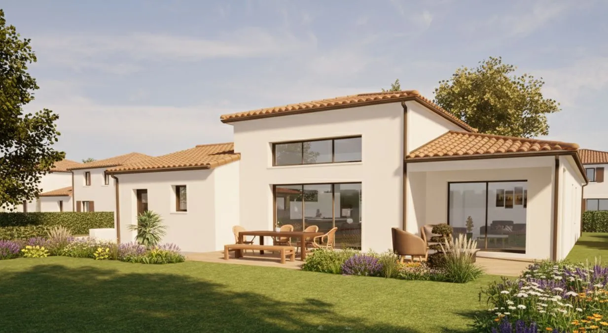 Maison neuve 112 m² à Treize-Vents (85590)
