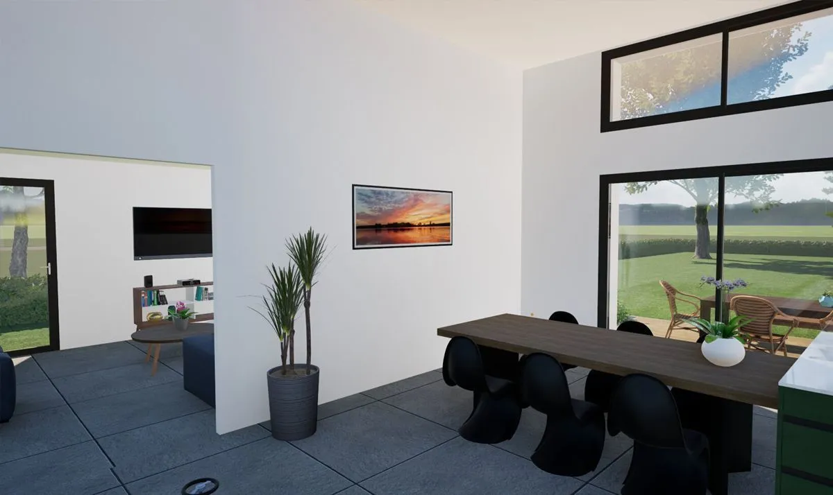 Maison neuve 112 m² à Treize-Vents (85590)