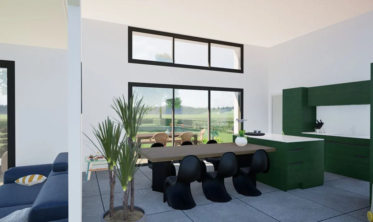 Maison neuve 112 m² à Treize-Vents (85590)
