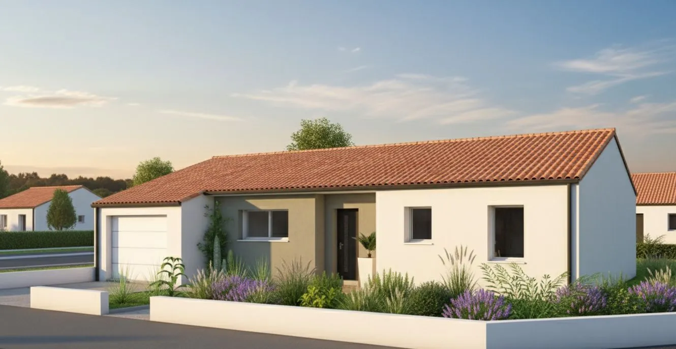 Maison neuve 100 m² à Villedieu-la-Blouère (49450)