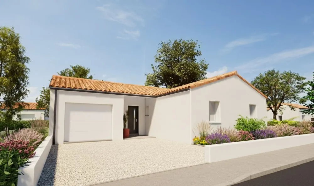 Maison neuve 81 m² à Cernusson (49310)