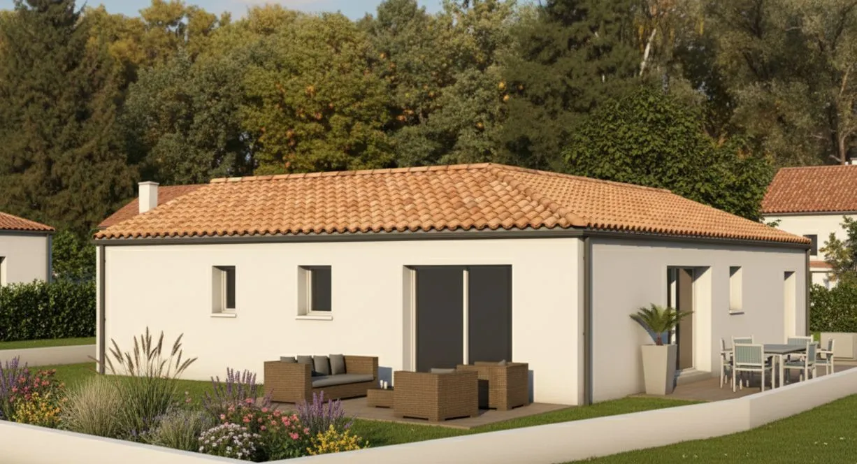 Maison neuve 81 m² à Cernusson (49310)