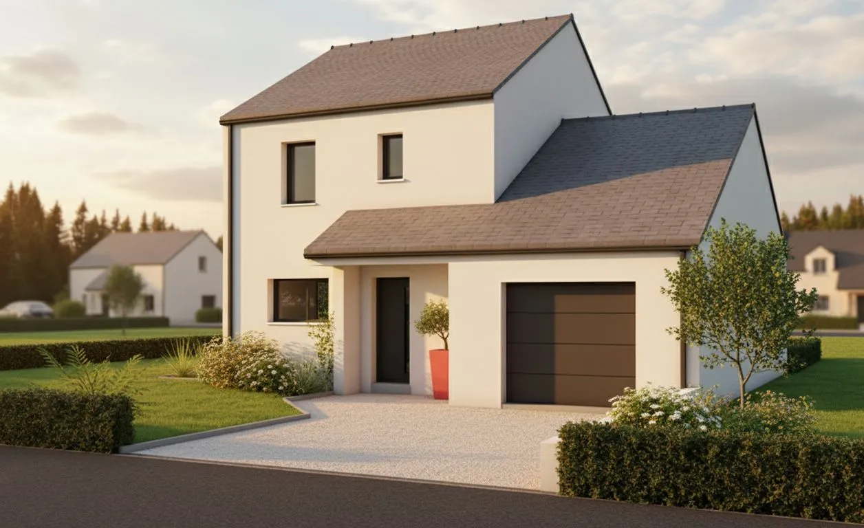 Maison neuve 105 m² à Longuenée-en-Anjou (49770)