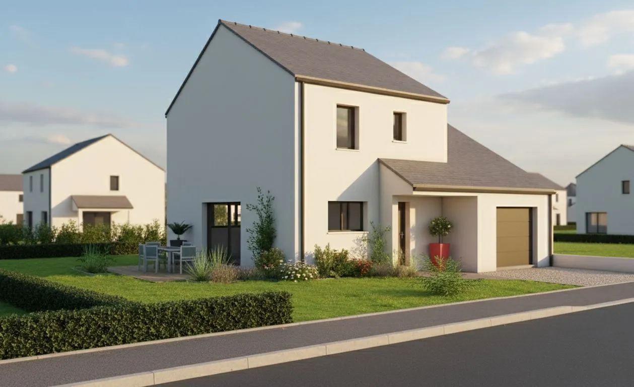 Maison neuve 105 m² à Longuenée-en-Anjou (49770)