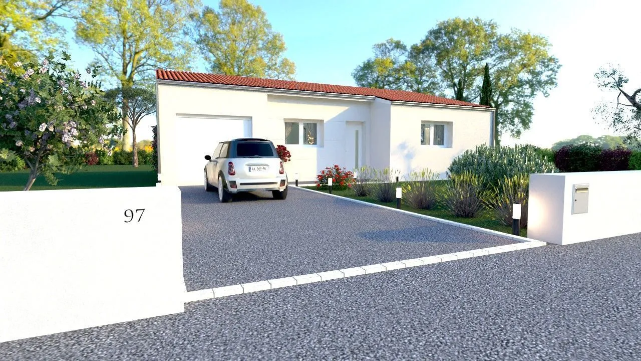 Maison neuve à Sainte-Néomaye