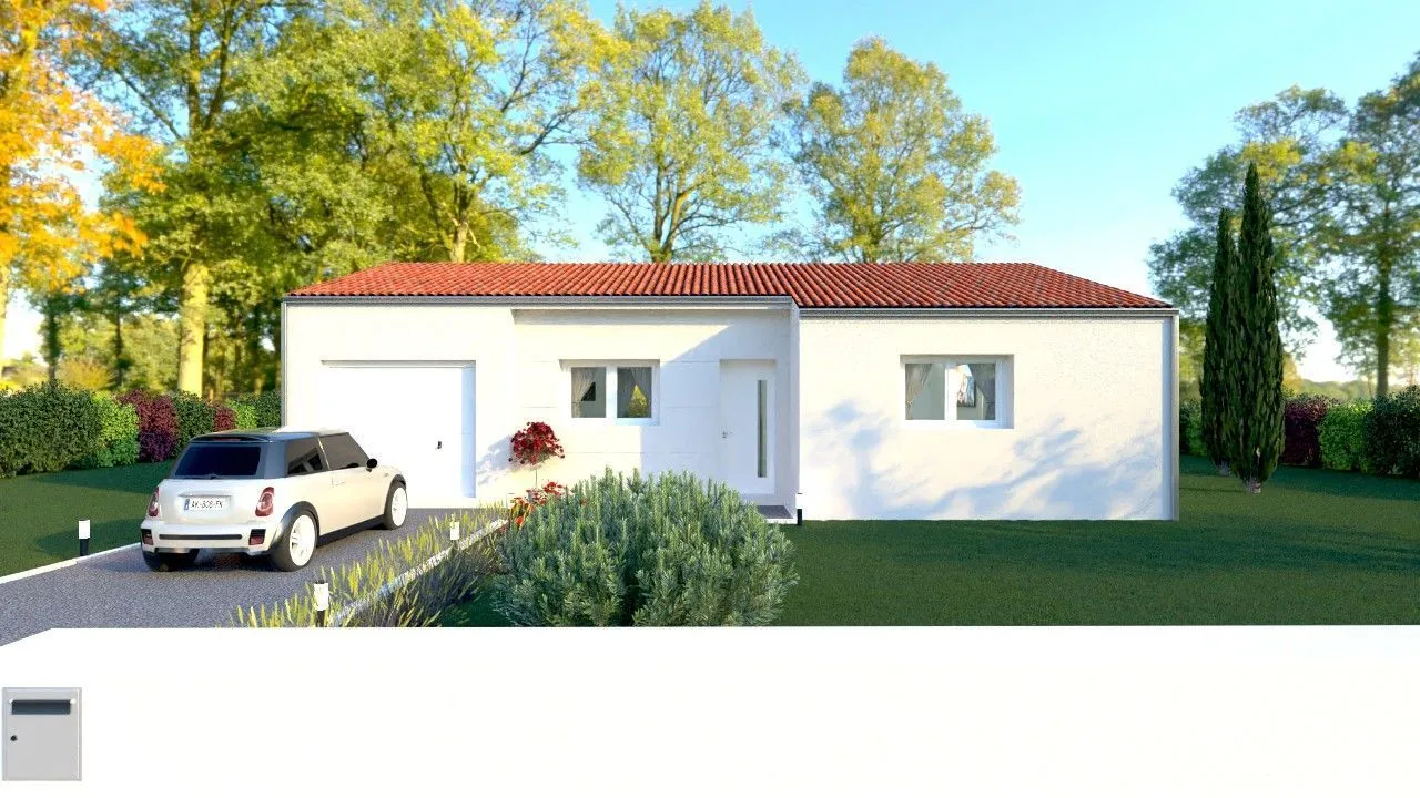 Maison neuve 80 m² au Bourdet (79210)