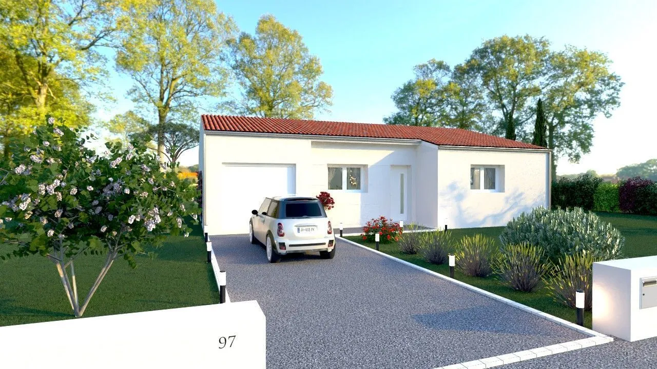 Maison neuve 80 m² au Bourdet (79210)