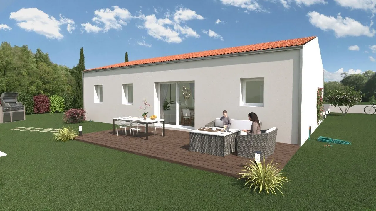 Maison neuve 80 m² au Bourdet (79210)