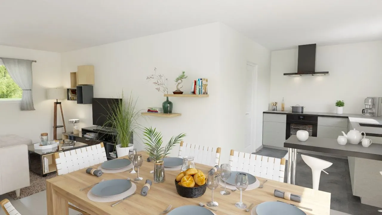 Maison neuve 80 m² au Bourdet (79210)