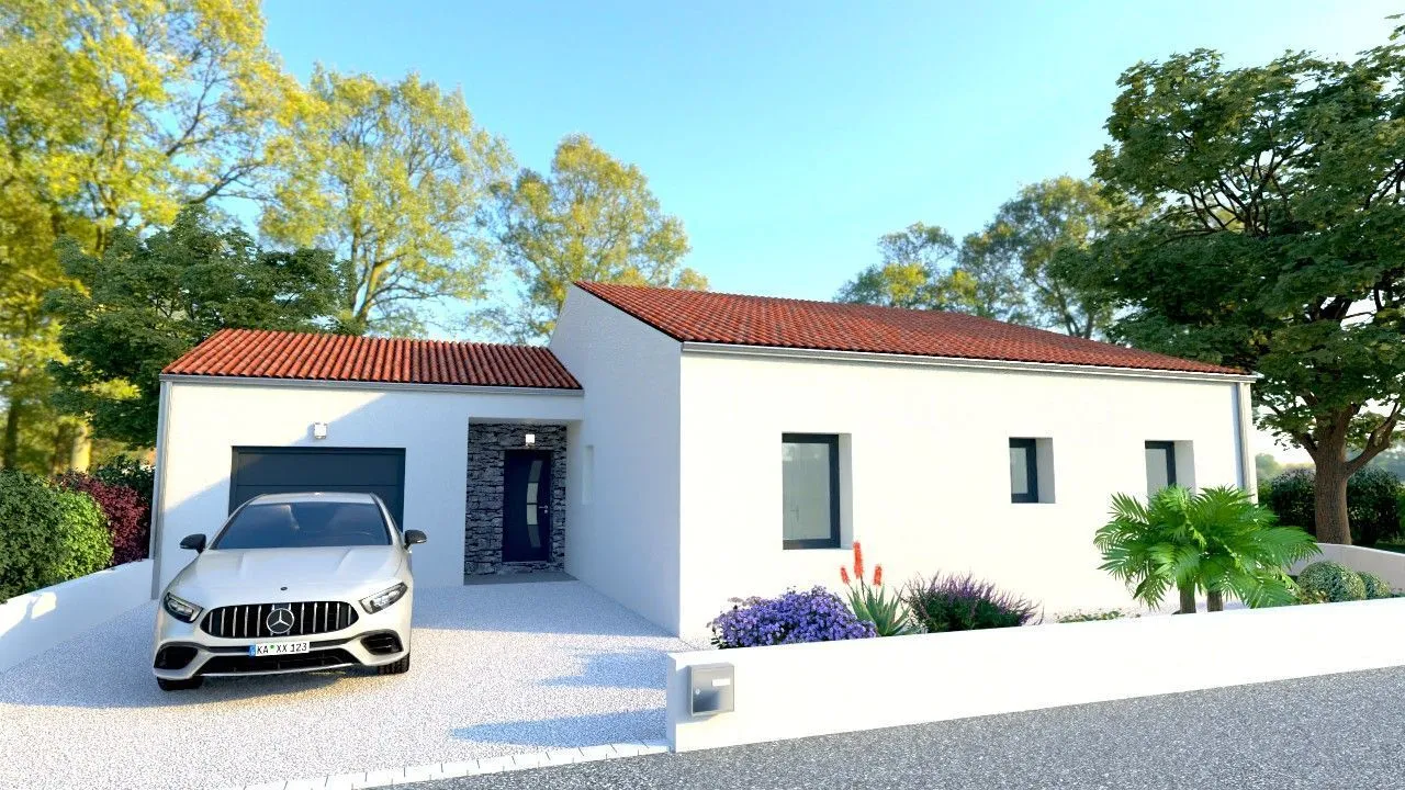 Maison neuve à Auge