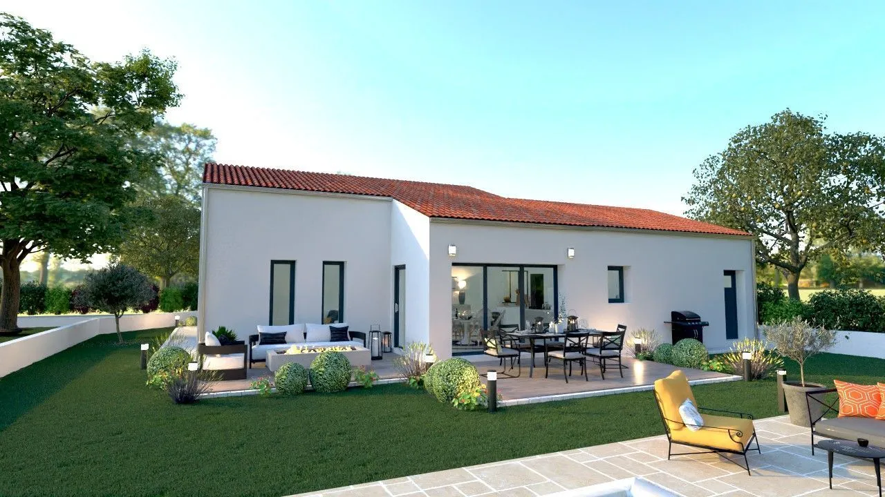 Maison neuve 104 m² à Péré (17700)
