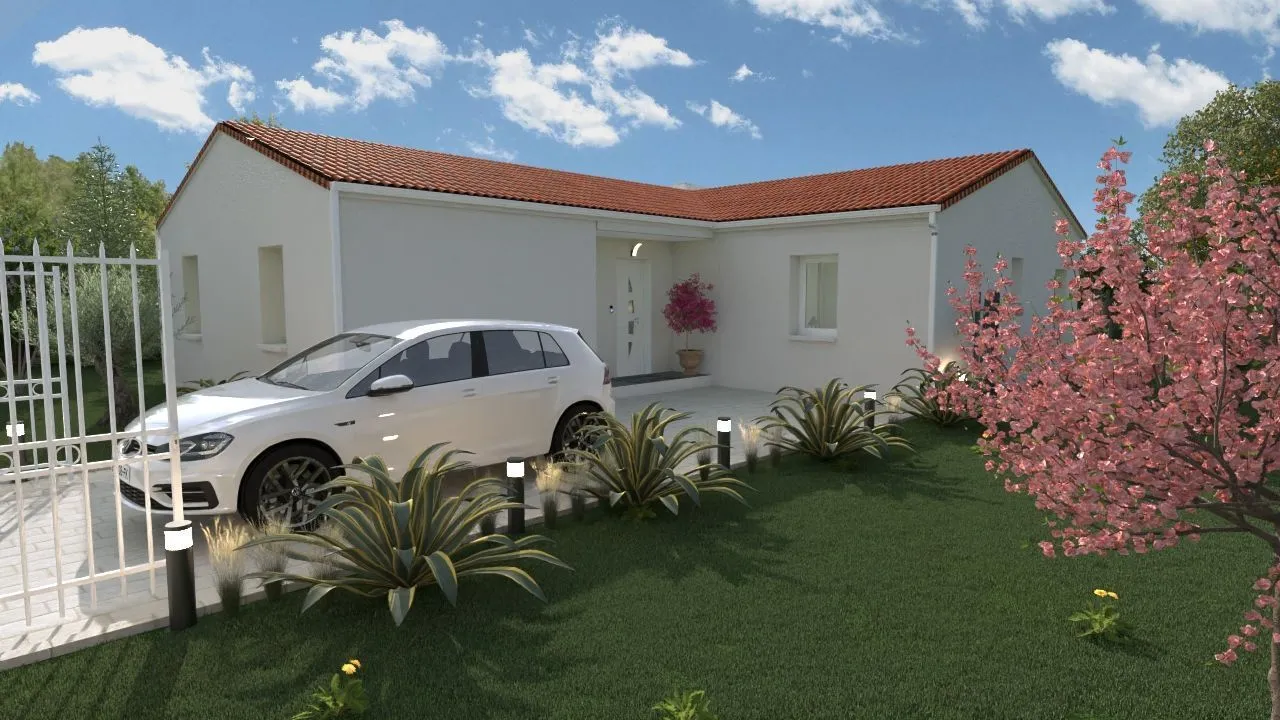Maison neuve à Auge