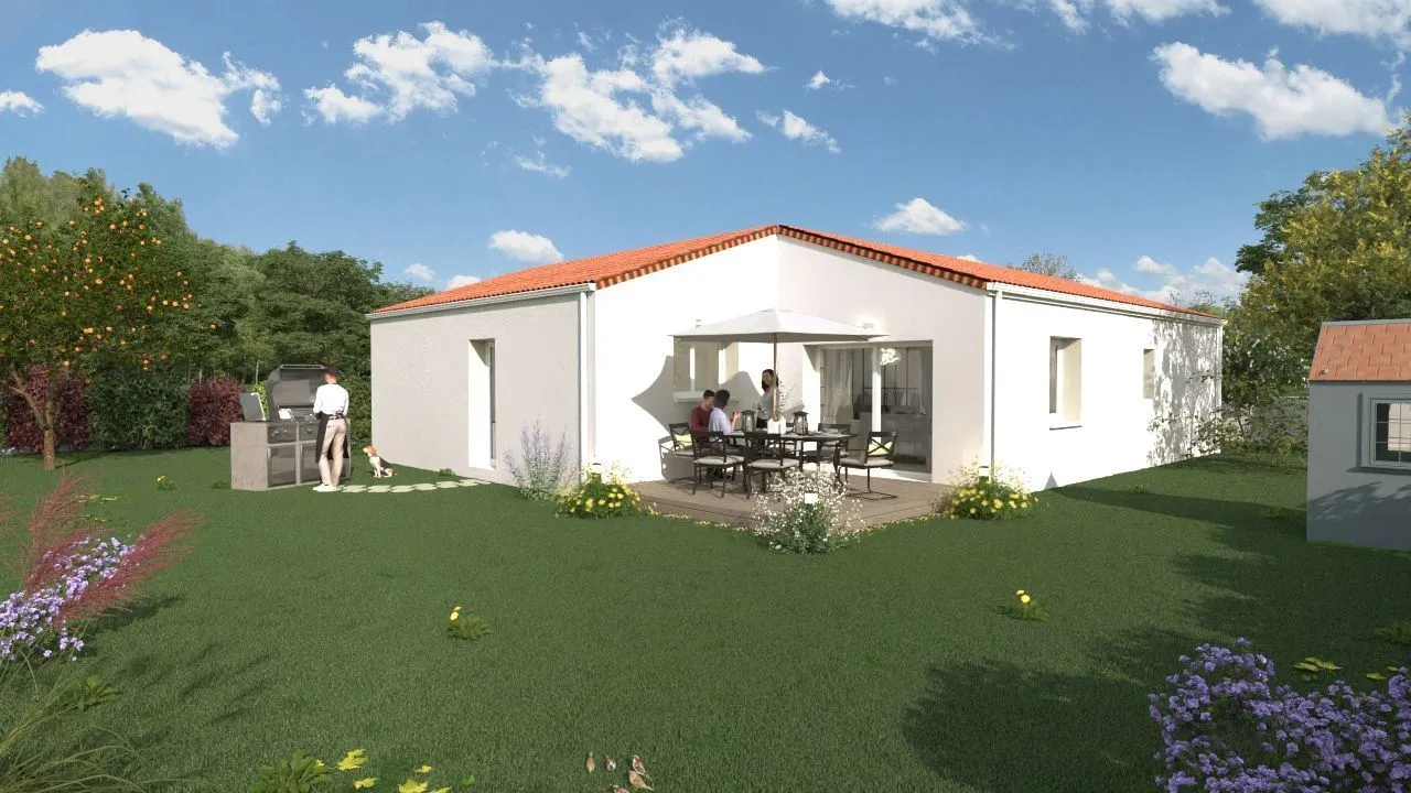 Maison neuve 101 m² à Romans (79260)