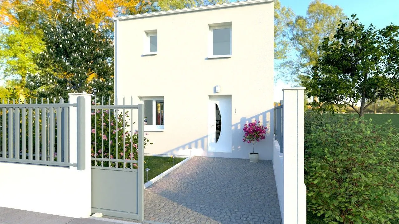 Maison neuve à Sainte-Néomaye