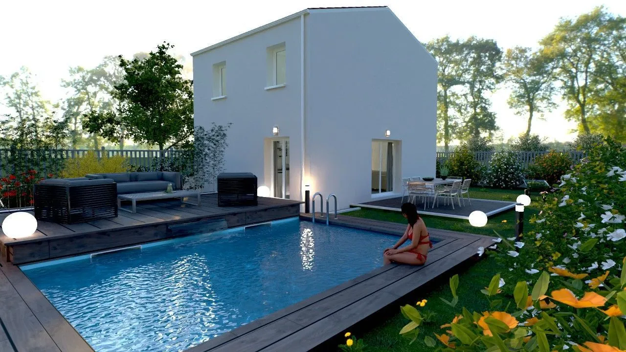 Maison neuve 80 m² à Germond-Rouvre (79220)