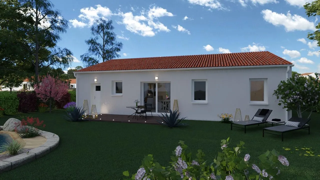 Maison neuve 87 m² à Auge (79400)