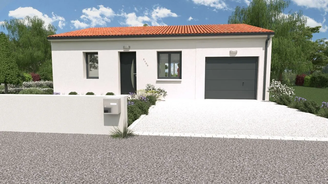 Maison neuve 60 m² à La Crèche (79260)