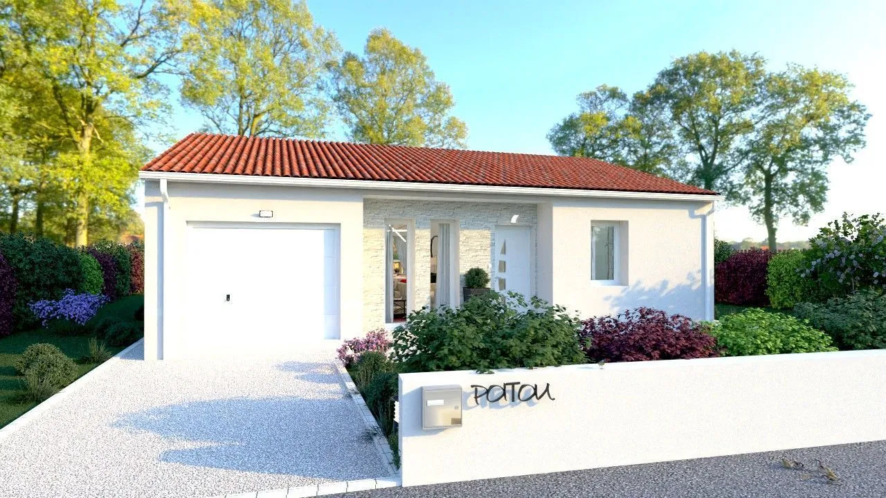 Maison neuve à Sainte-Néomaye