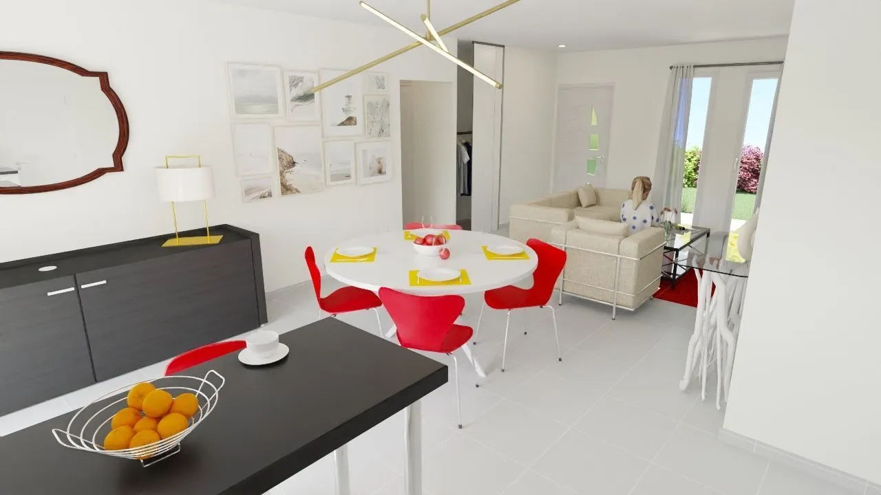 Maison neuve 69 m² à Sainte-Néomaye (79260)
