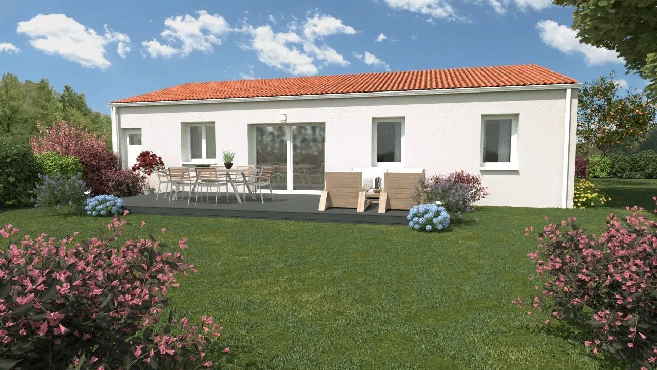 Maison neuve 78 m² à Vérines (17540)
