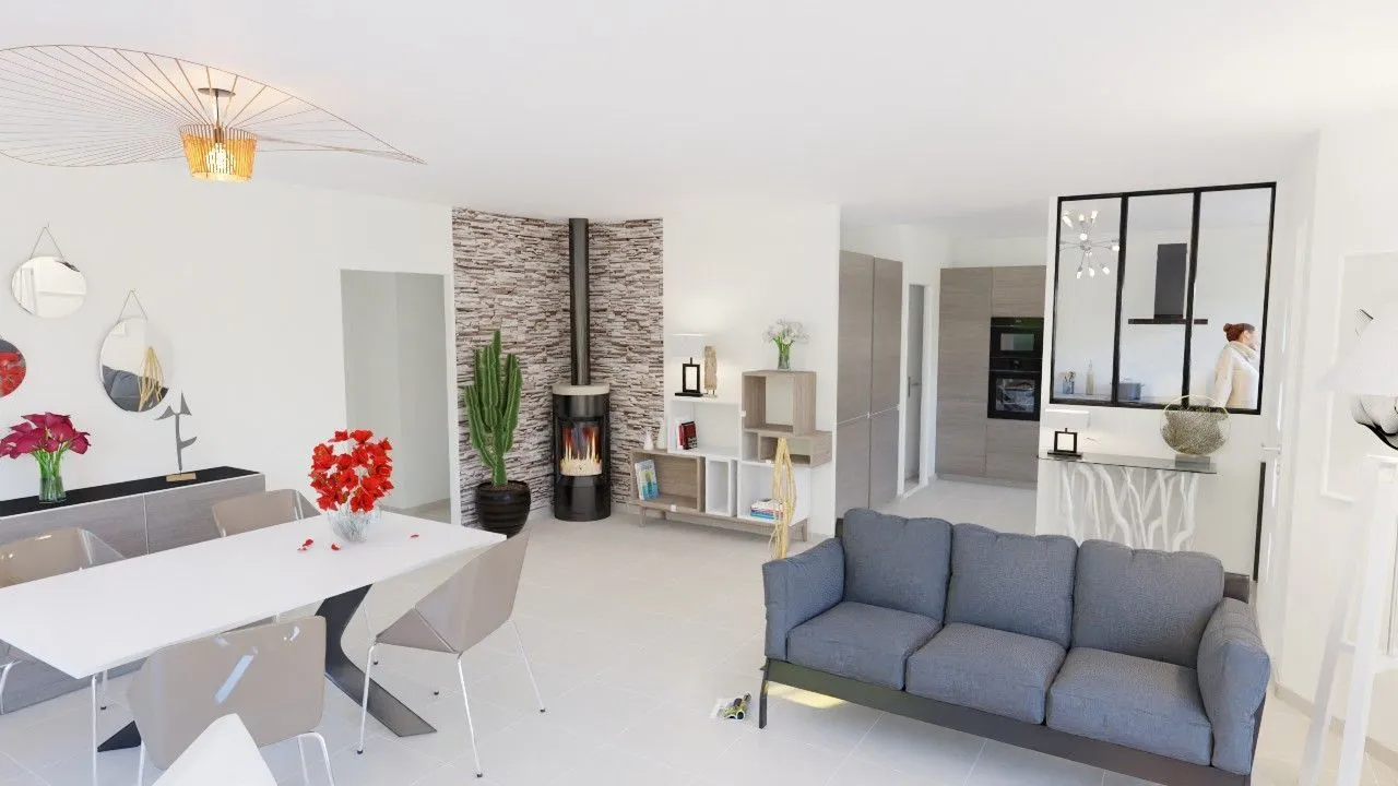 Maison neuve 95 m² à Marigny (79360)