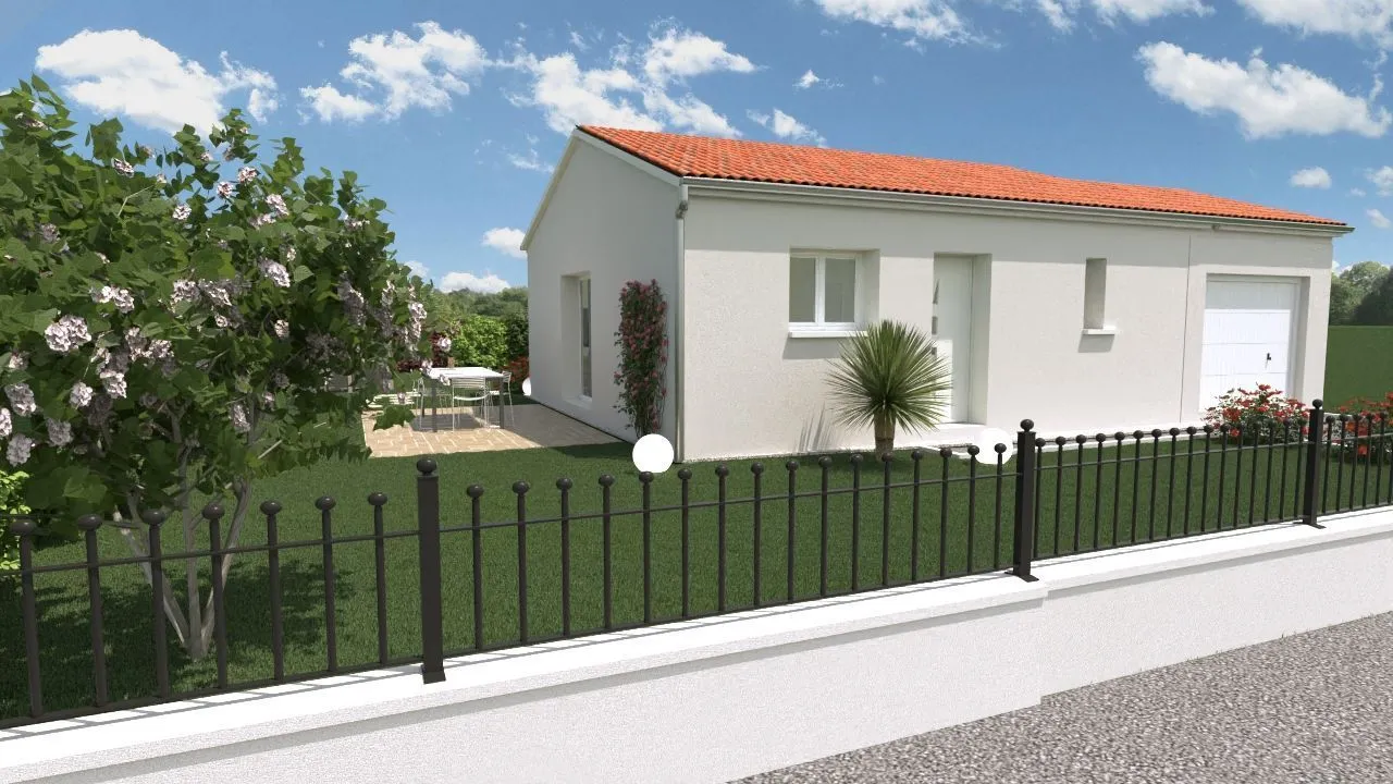Maison neuve à Fressines