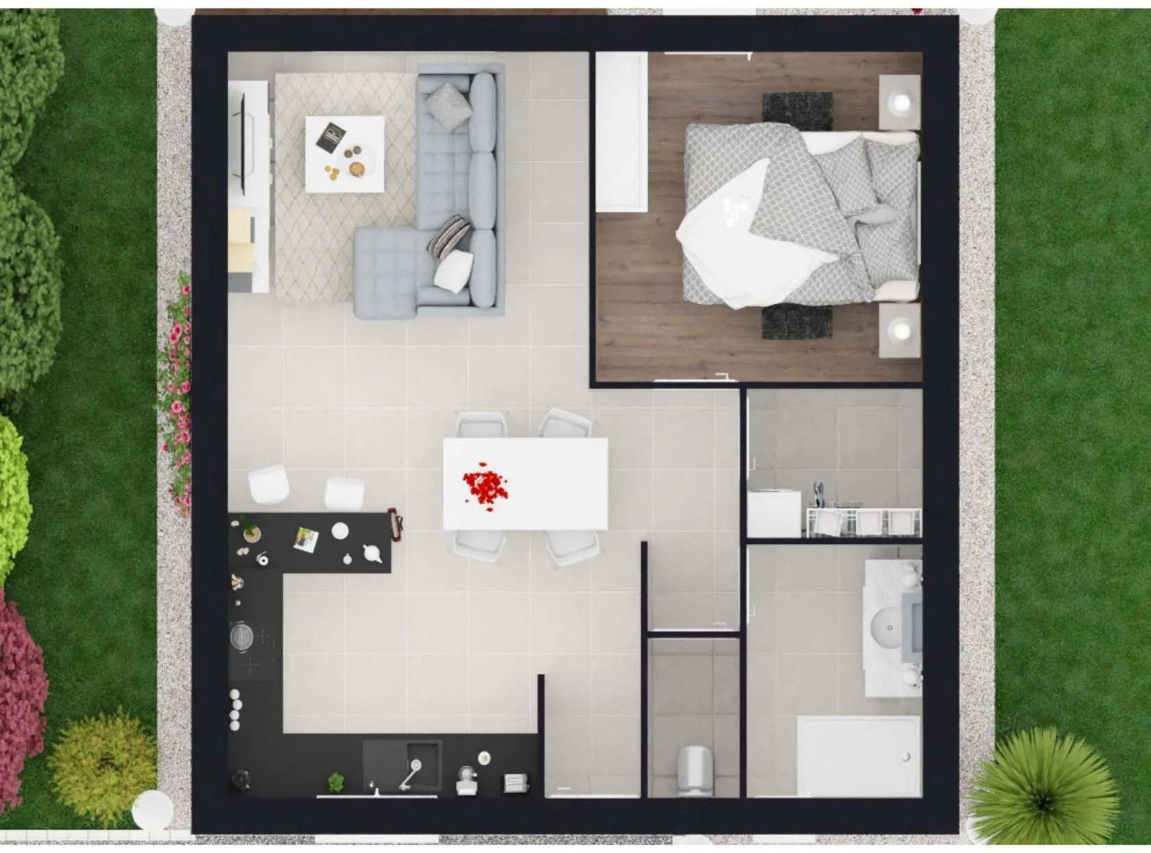 Maison neuve 52 m² à La Crèche (79260)