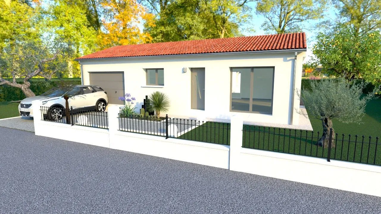 Maison neuve à Sainte-Néomaye