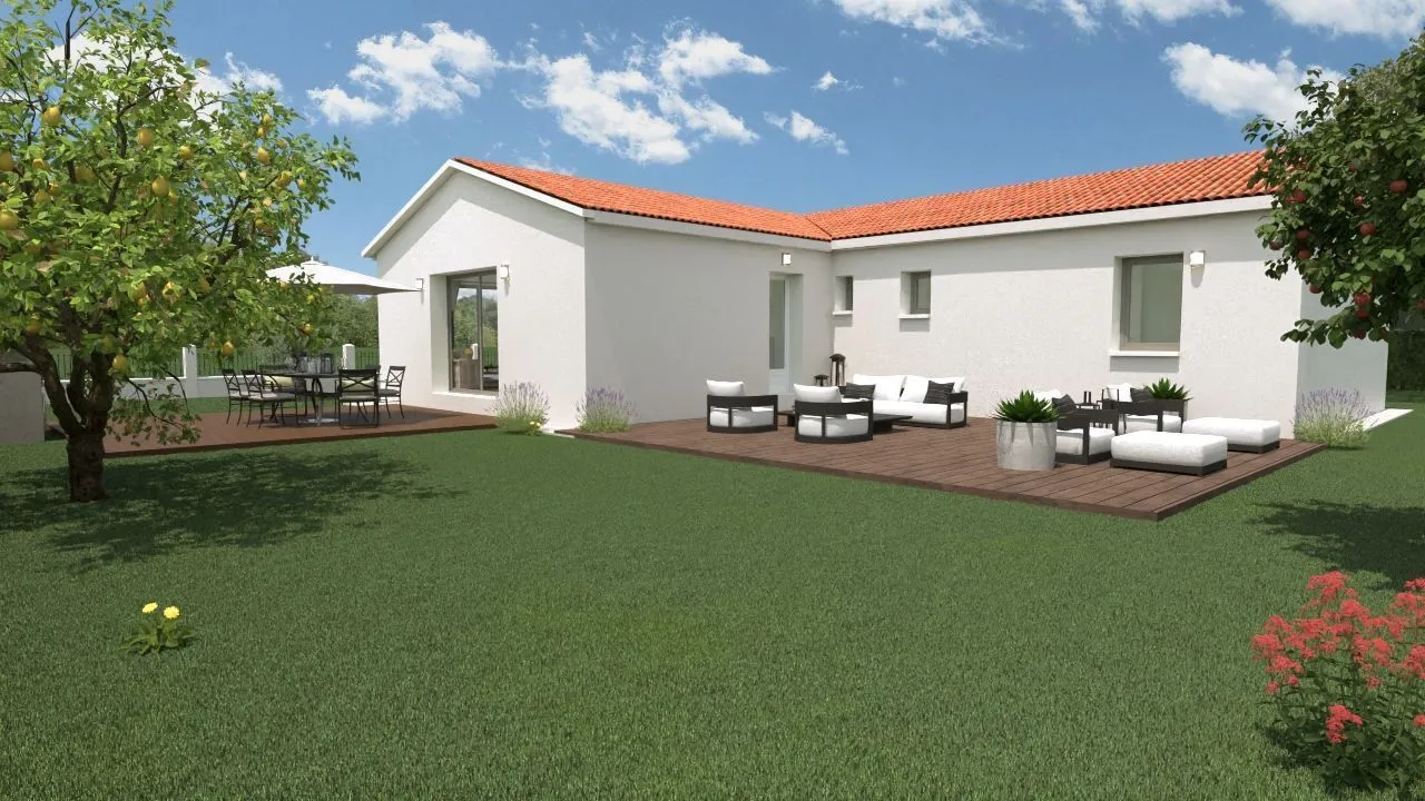 Maison neuve 101 m² à Coulon (79510)