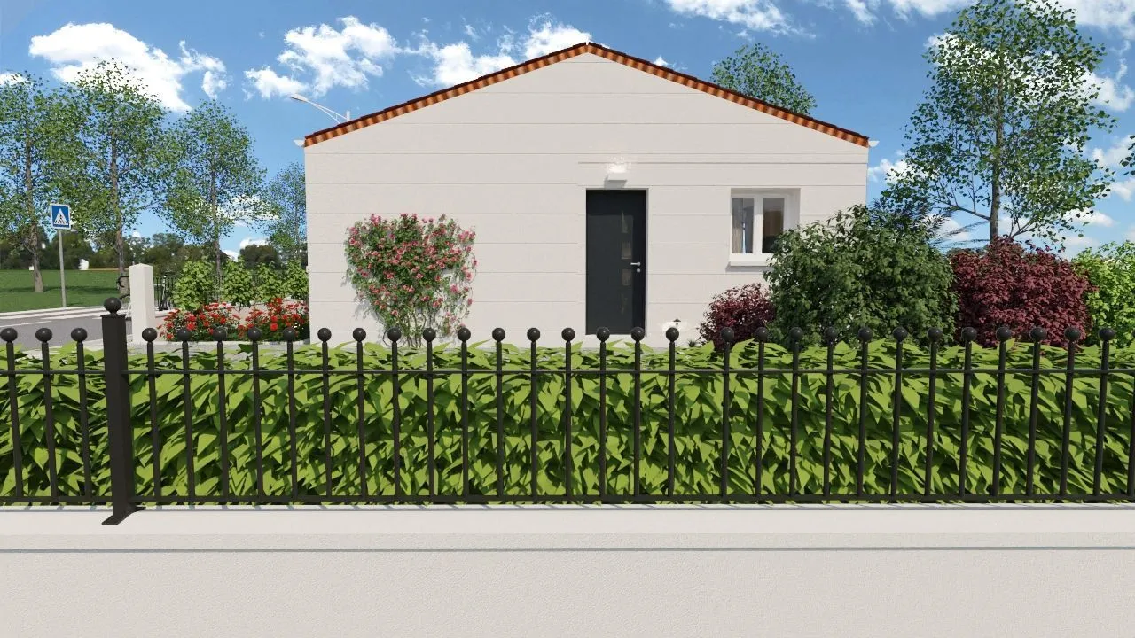Maison neuve 52 m² à La Mothe-Saint-Héray (79800)