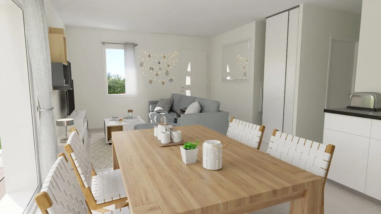 Maison neuve 52 m² à La Mothe-Saint-Héray (79800)