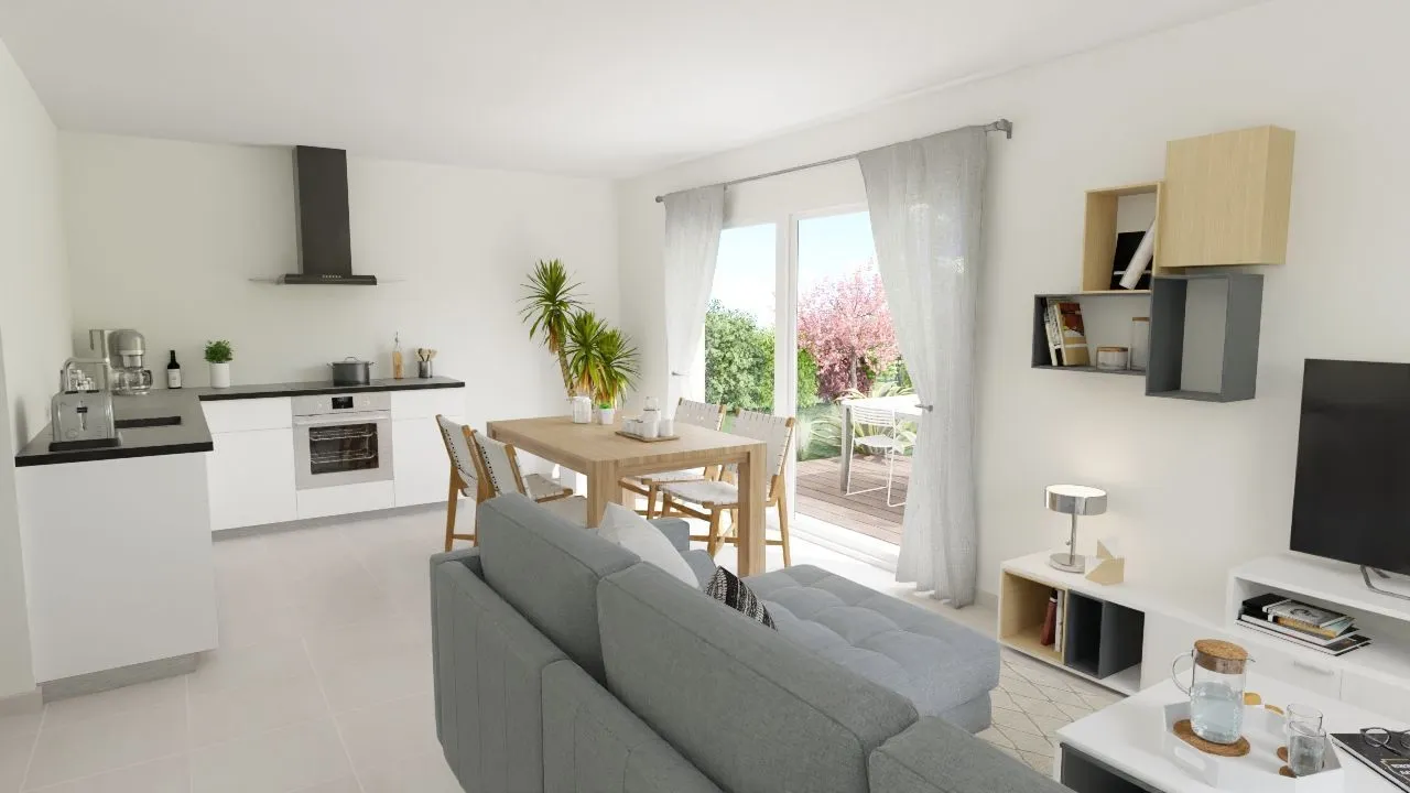 Maison neuve 52 m² à La Mothe-Saint-Héray (79800)