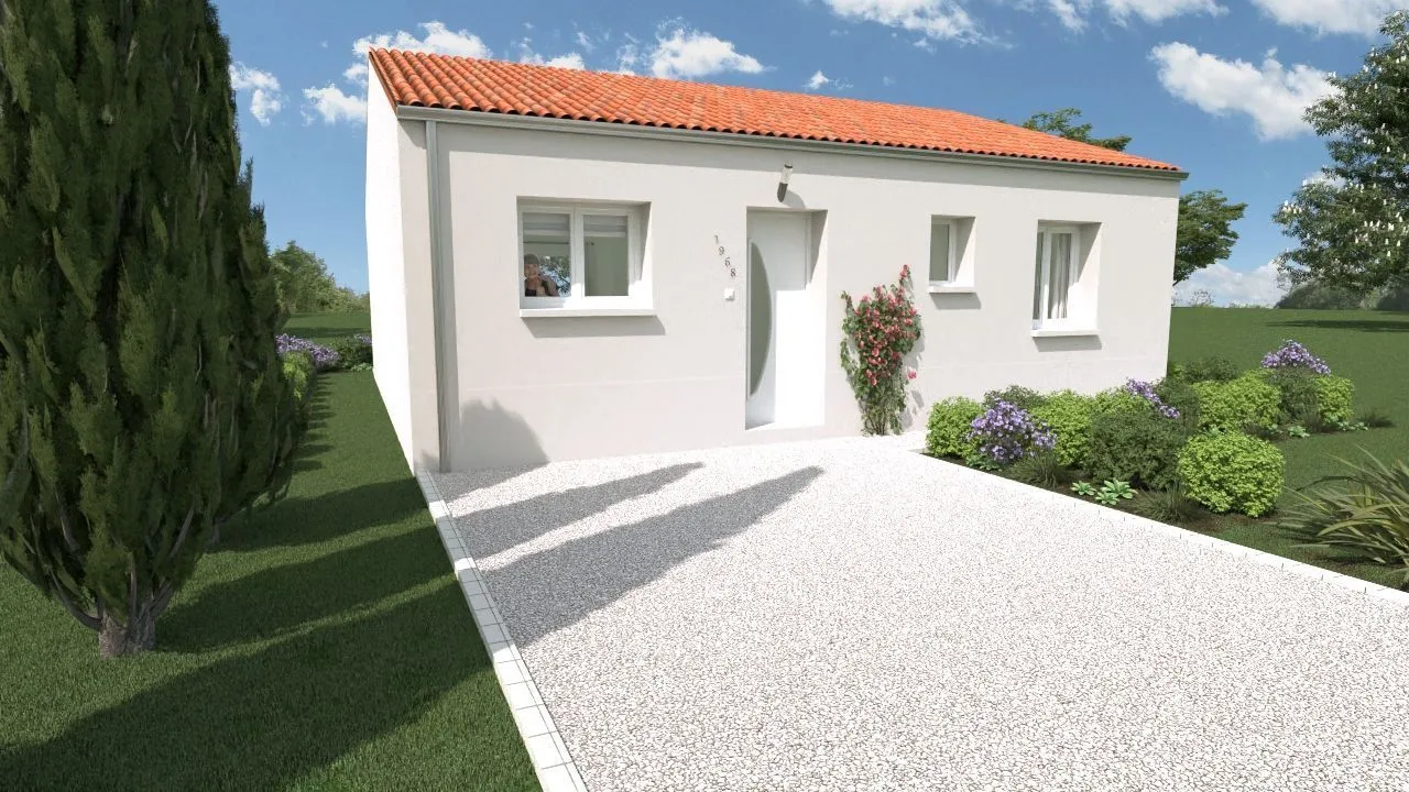 Maison neuve à Sainte-Néomaye
