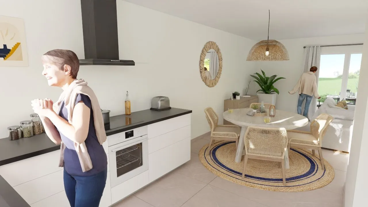 Maison neuve 63 m² à François (79260)