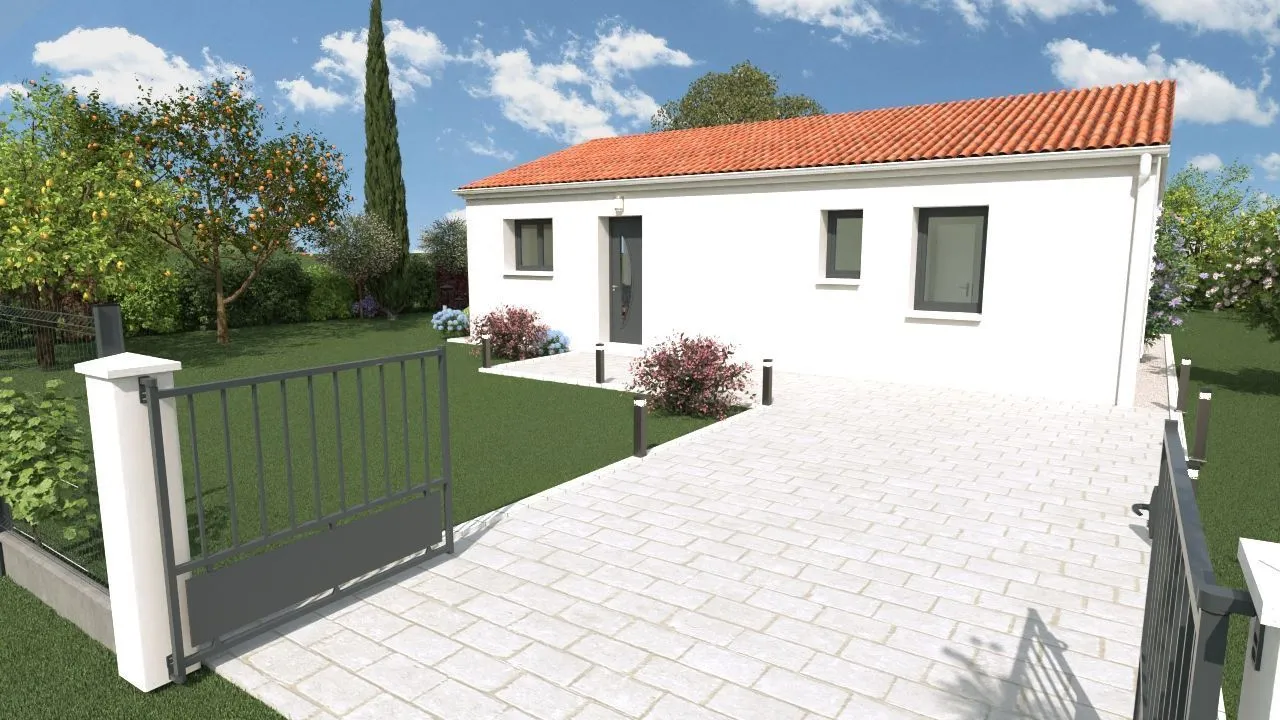 Maison neuve 73 m² à La Mothe-Saint-Héray (79800)