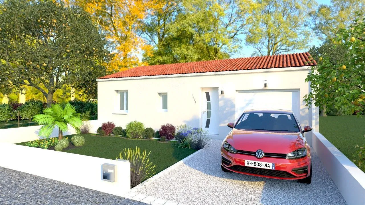 Maison neuve à Sainte-Néomaye