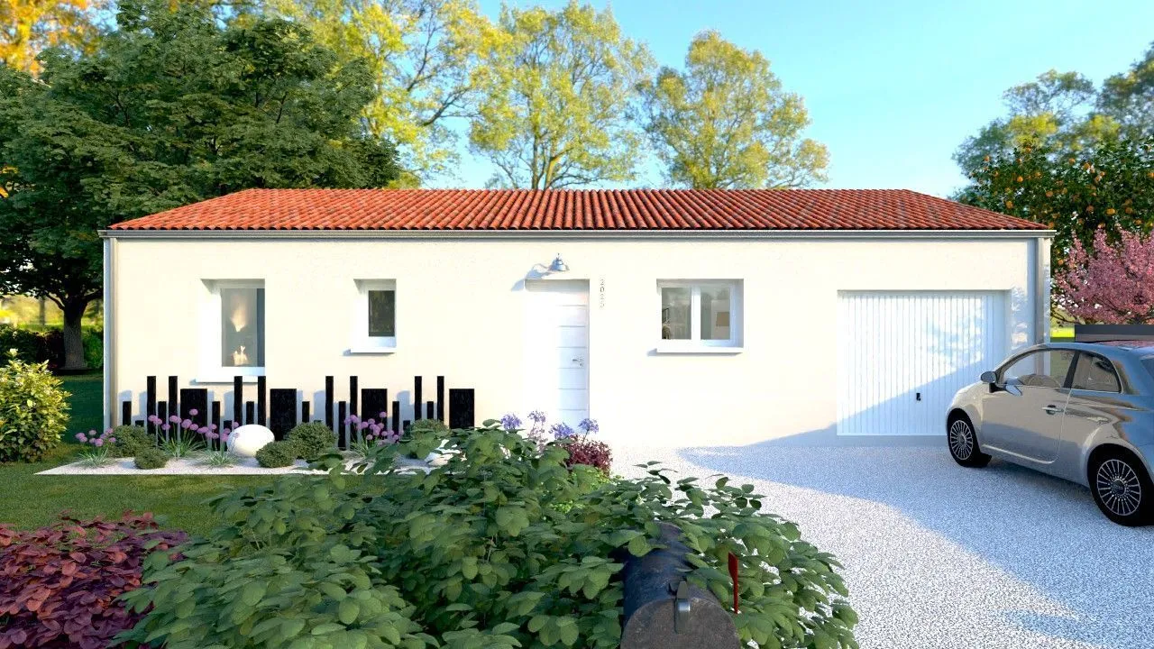 Maison neuve à Sainte-Néomaye