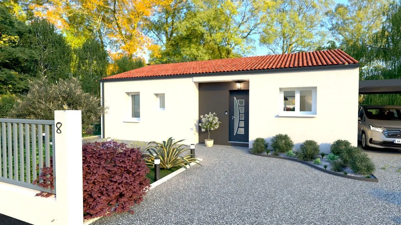 Maison neuve à Fressines