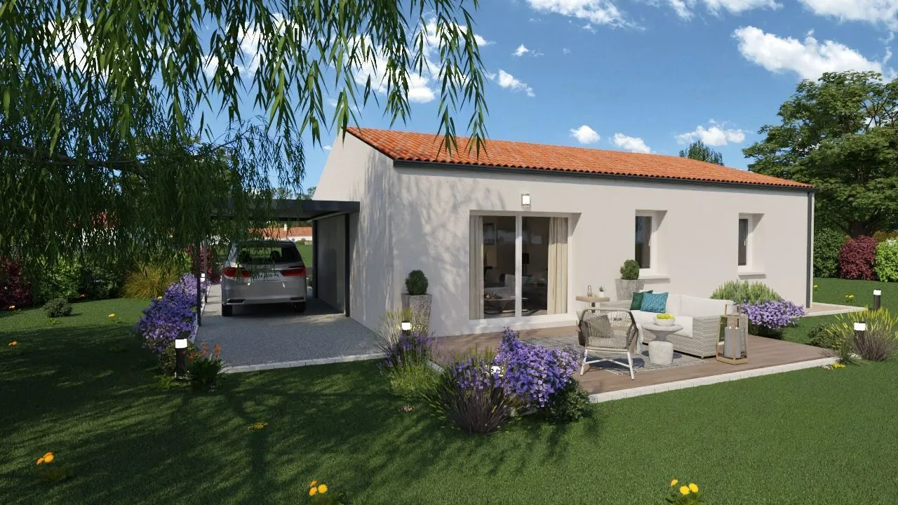 Maison neuve 72 m² à Bessines (79000)