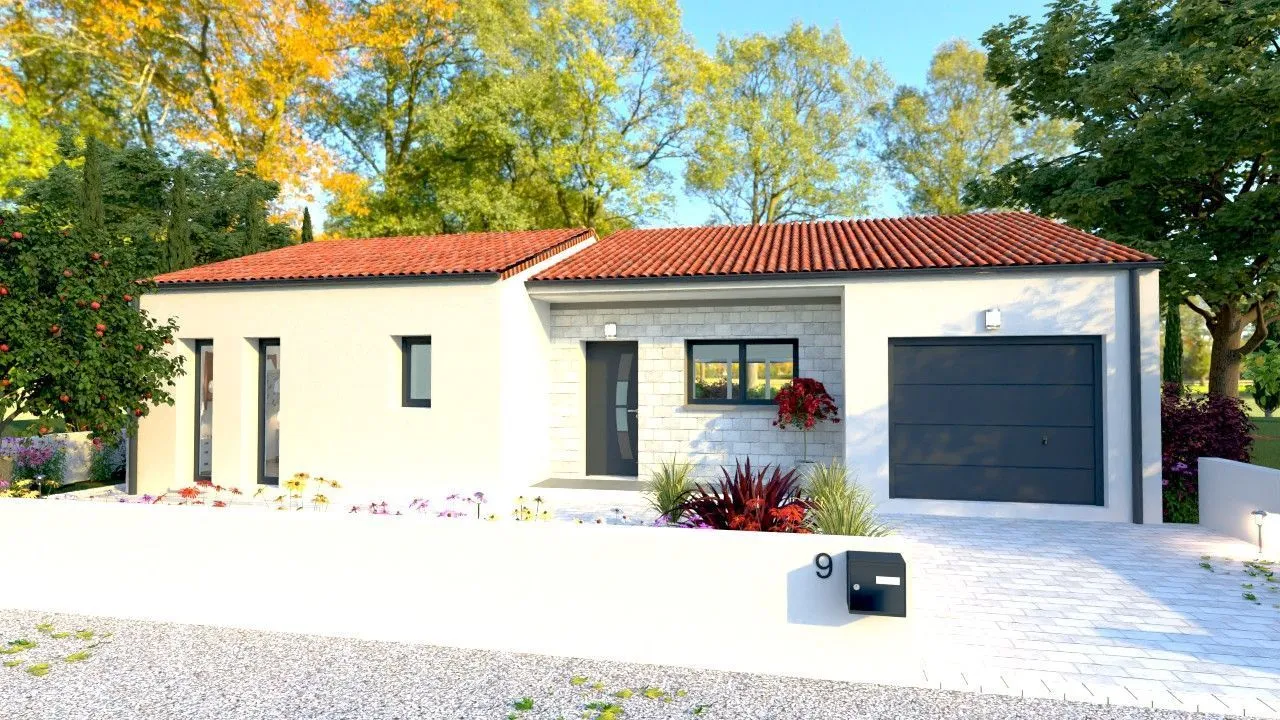 Maison neuve à Sainte-Néomaye